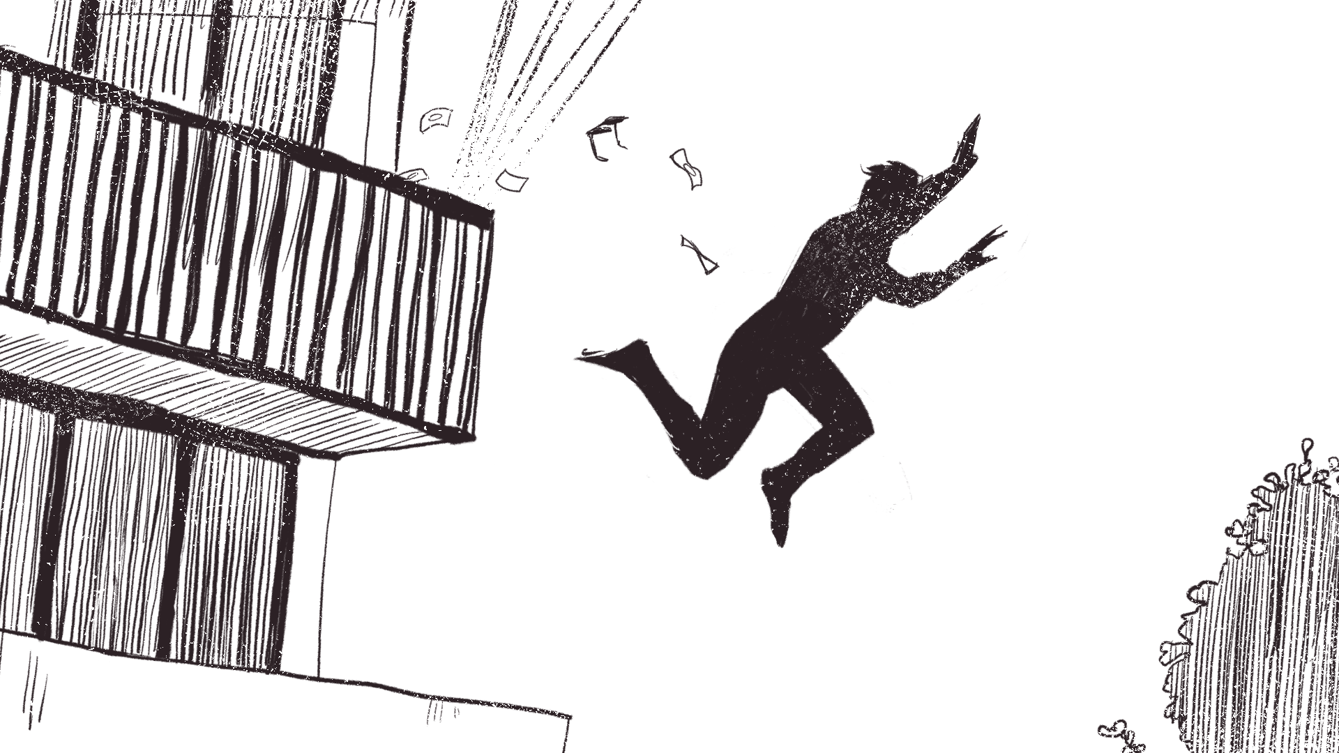 A Fall from Grace (and a Balcony)